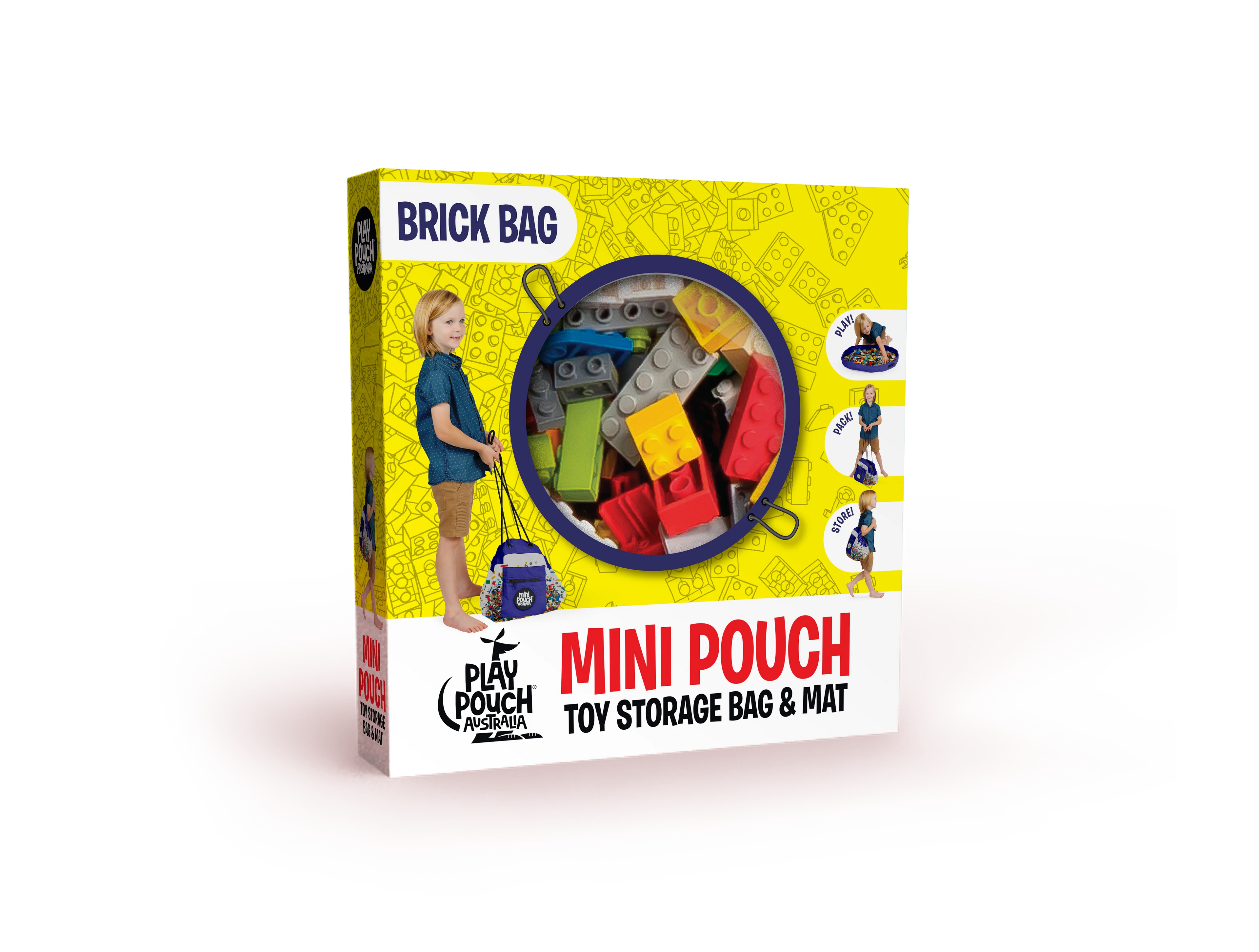 Brick Bag Mini Pouch